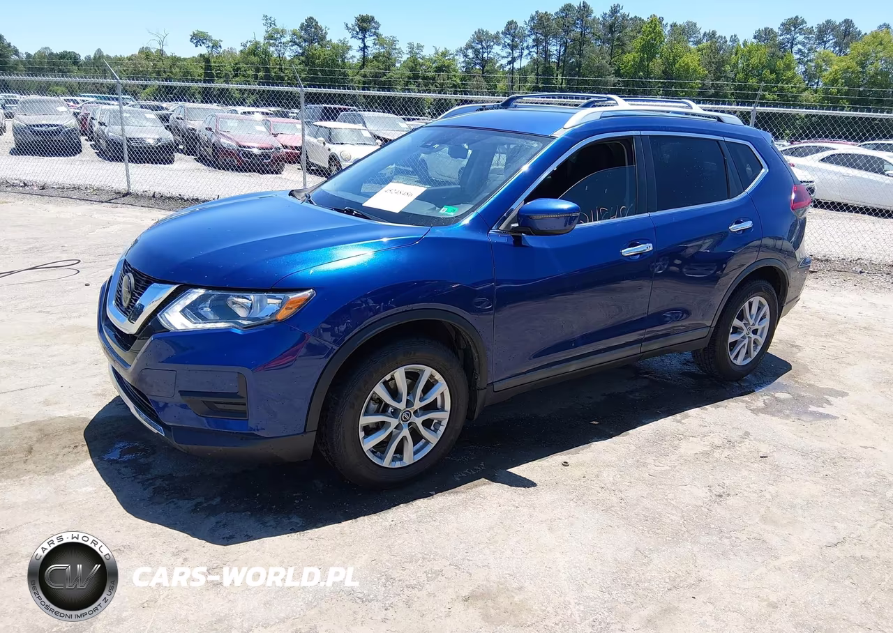 2020 Nissan Rogue Sv Fwd VIN:KNMAT2MTXLP526336 - 2