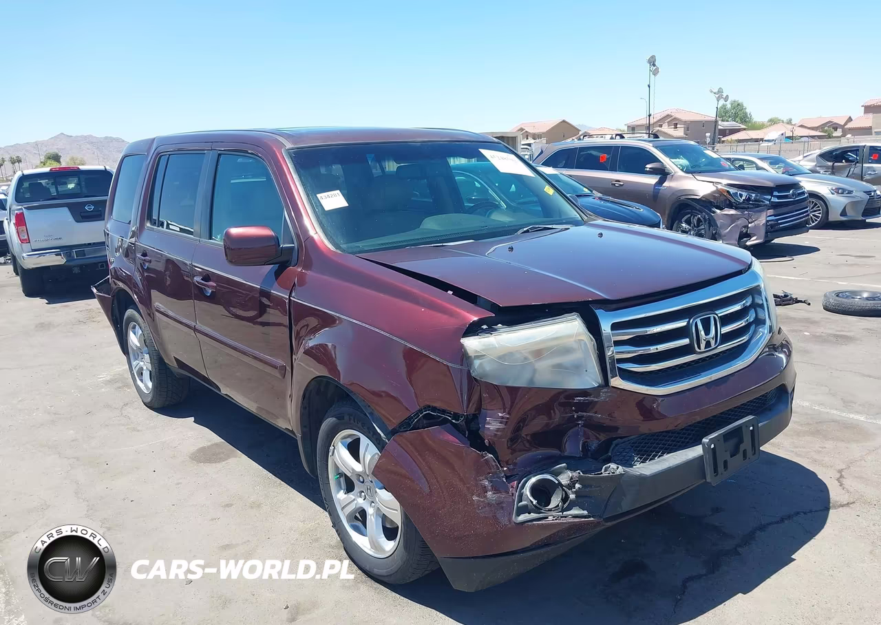 2012 Honda Pilot Ex-L VIN:5FNYF3H51CB034814 - 6