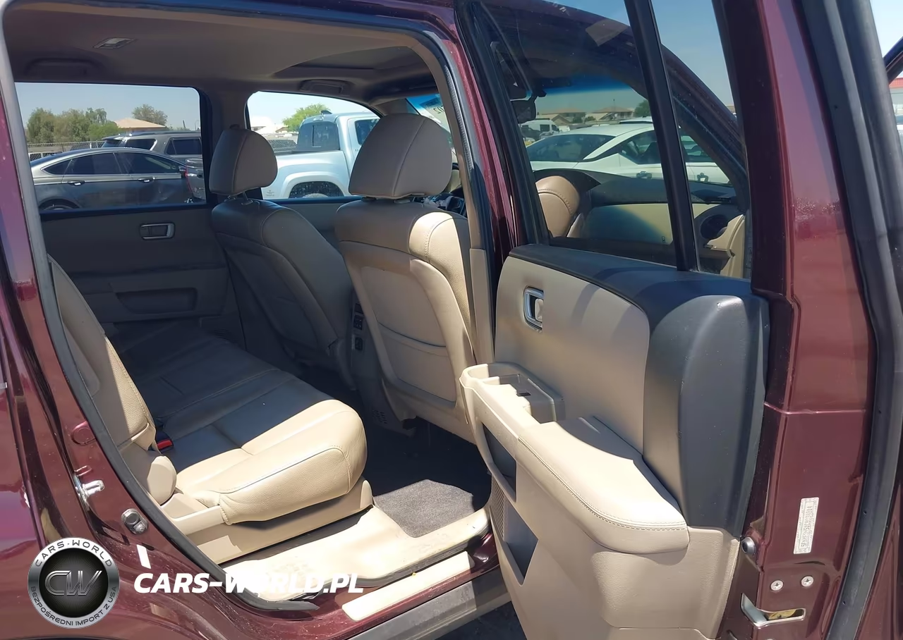 2012 Honda Pilot Ex-L VIN:5FNYF3H51CB034814 - 8