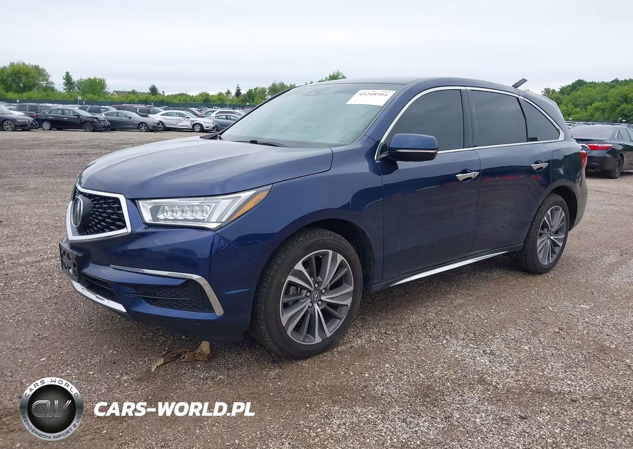 2019 Acura Mdx Tech Pkg VIN:5J8YD4H59KL033550 - 2