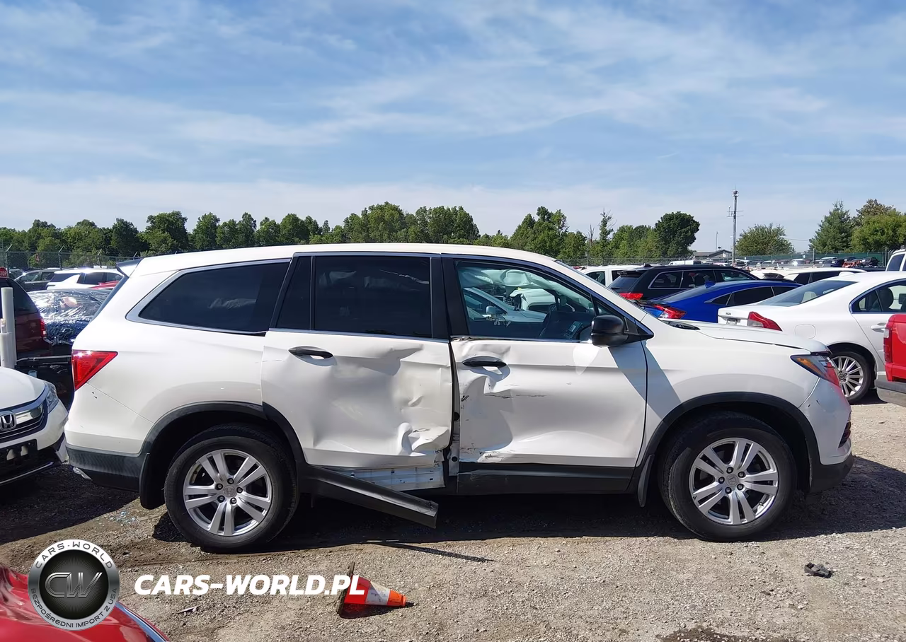 2018 Honda Pilot Lx VIN:5FNYF6H16JB065505 - 13