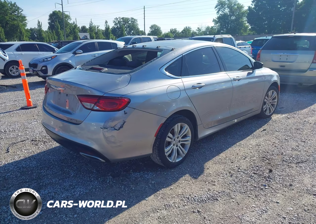 2015 Chrysler 200 Limited VIN:1C3CCCAB5FN529255 - 4