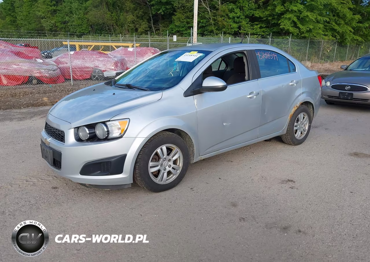 2012 Chevrolet Sonic 2Lt VIN:1G1JC5SH8C4208662 - 2