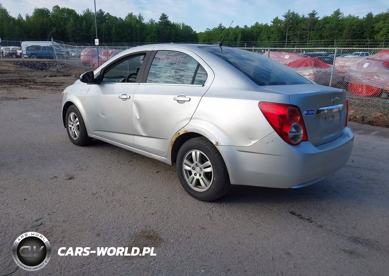 2012 Chevrolet Sonic 2Lt VIN:1G1JC5SH8C4208662 - 3