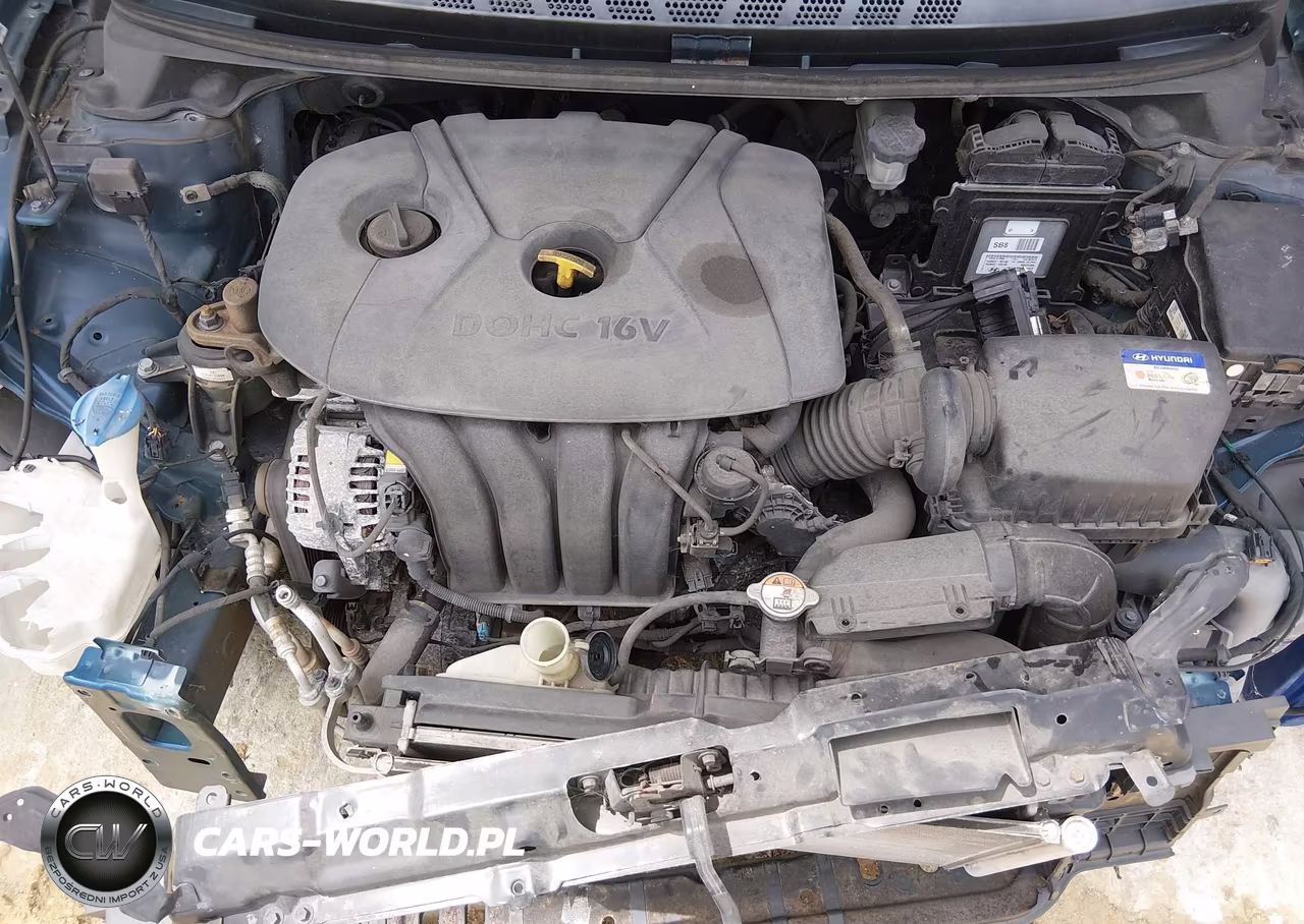 2013 Hyundai Elantra Gls VIN:KMHDH4AE6DU970747 - 10