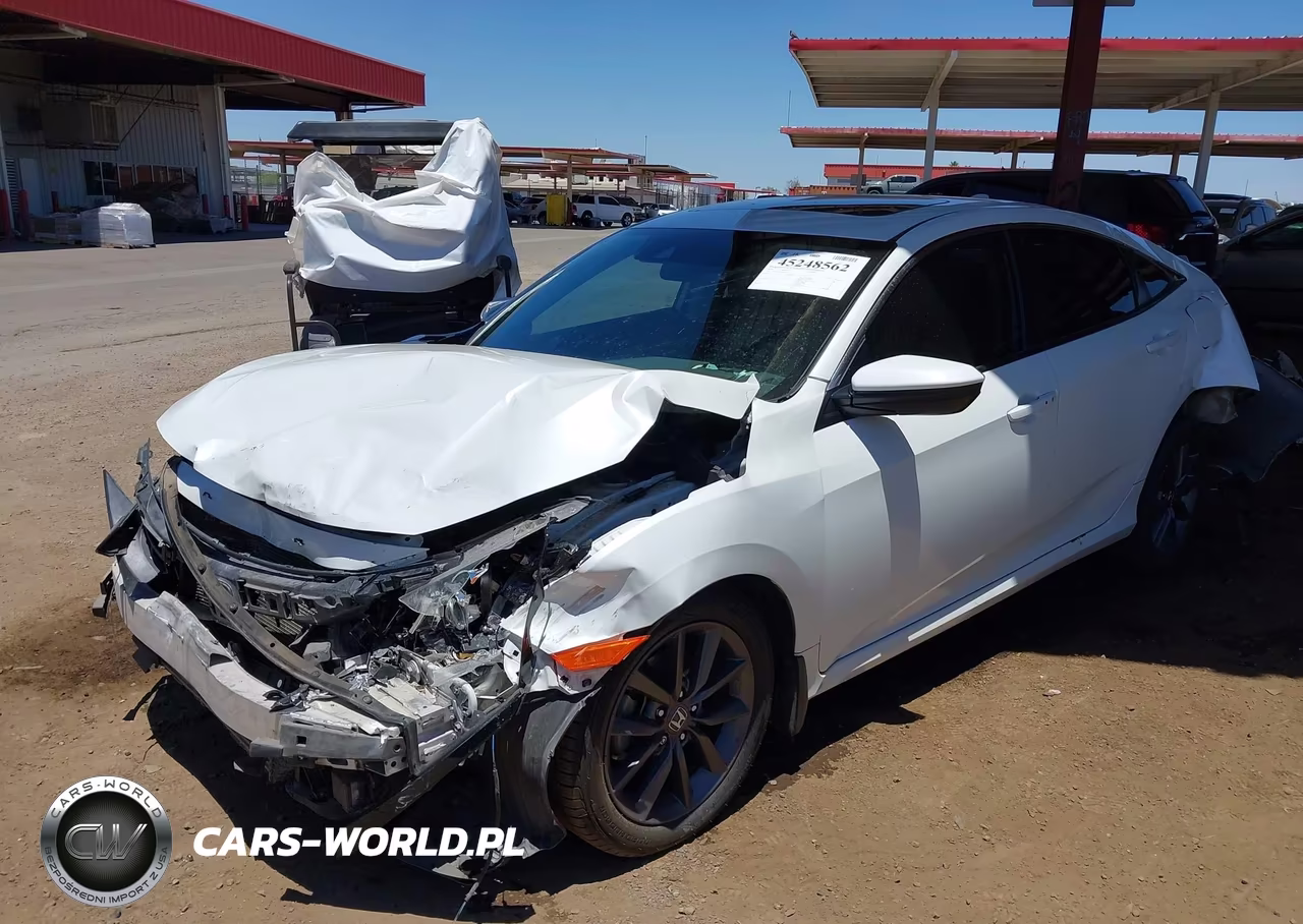 2020 Honda Civic Ex VIN:19XFC1F36LE013842 - 2
