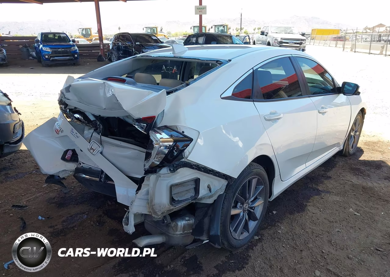 2020 Honda Civic Ex VIN:19XFC1F36LE013842 - 4