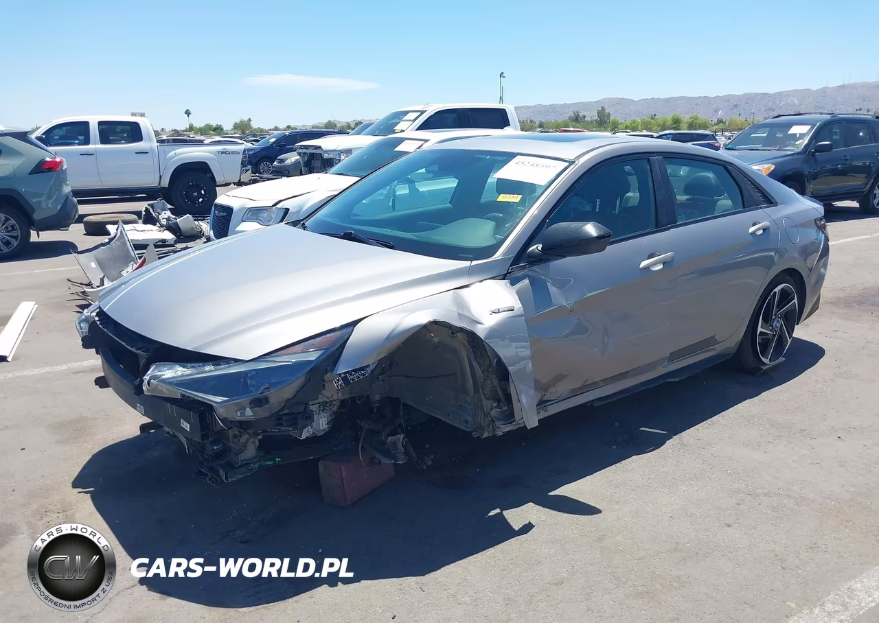 2021 Hyundai Elantra N Line VIN:KMHLR4AF0MU179941 - 6