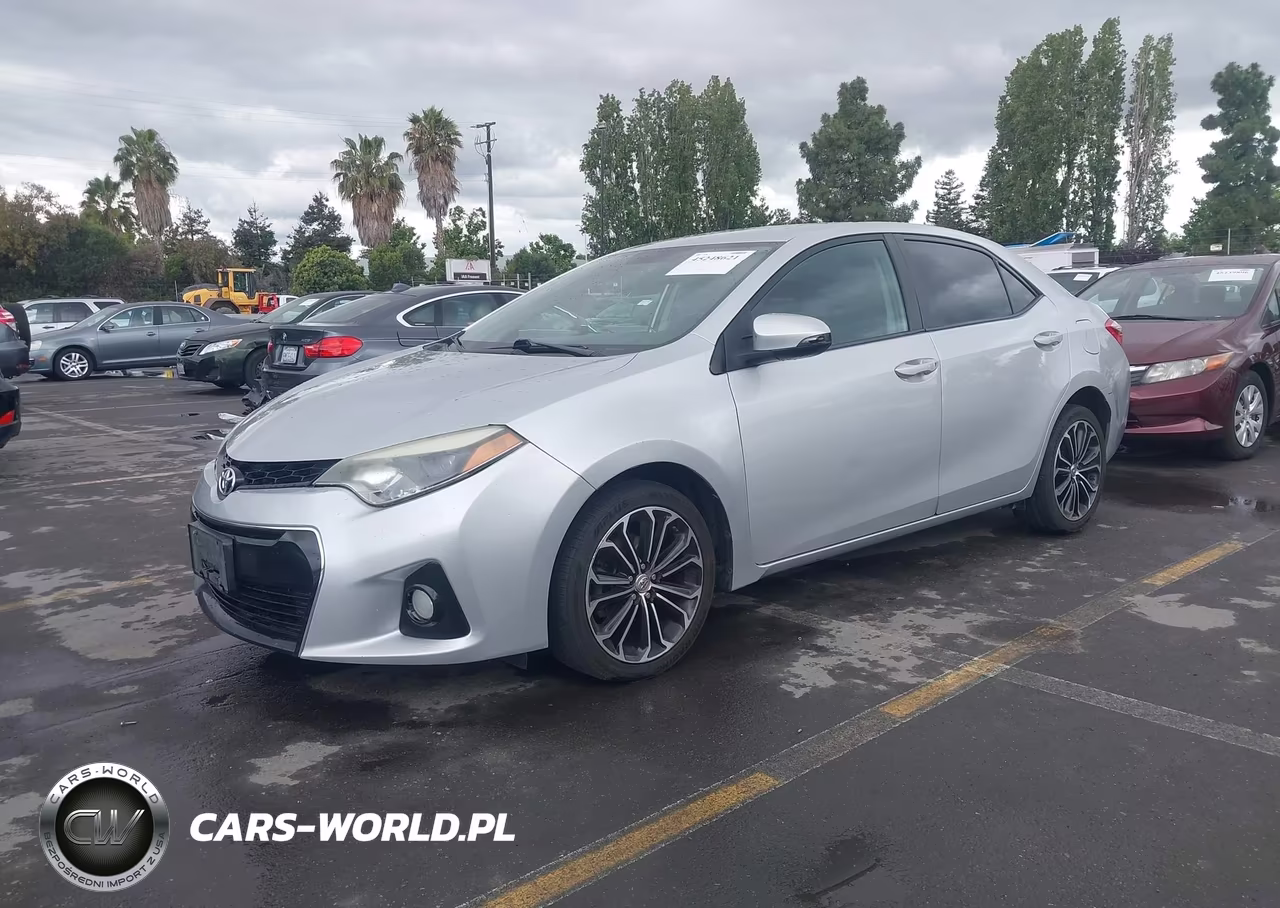 2016 Toyota Corolla S Plus VIN:2T1BURHE3GC672345 - 2