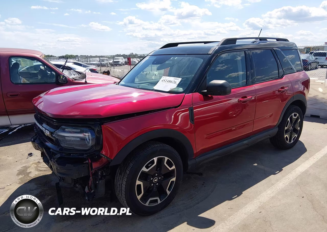 2021 Ford Bronco Sport Outer Banks VIN:3FMCR9C65MRA75351 - 2