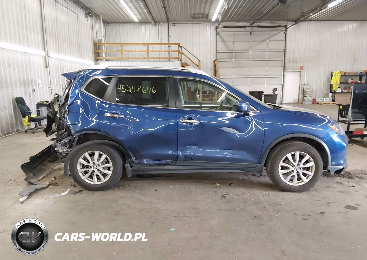 2017 Nissan Rogue Sv VIN:KNMAT2MV8HP557836 - 14