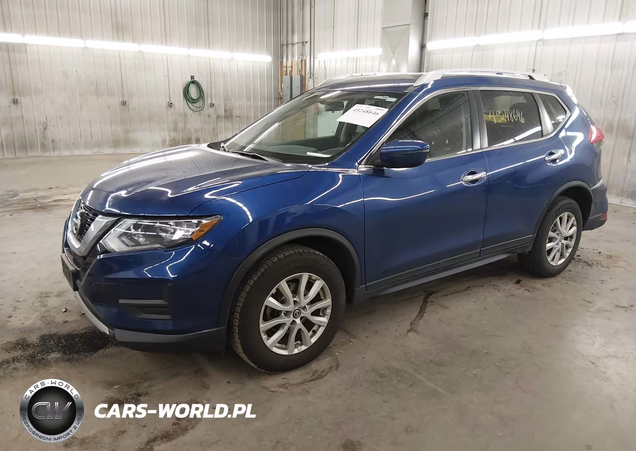 2017 Nissan Rogue Sv VIN:KNMAT2MV8HP557836 - 2