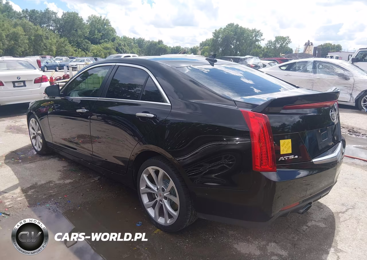 2013 Cadillac Ats Performance VIN:1G6AJ5S36D0141167 - 3