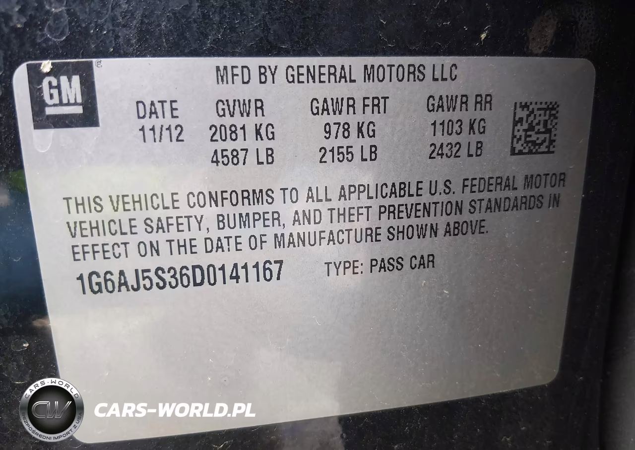 2013 Cadillac Ats Performance VIN:1G6AJ5S36D0141167 - 9