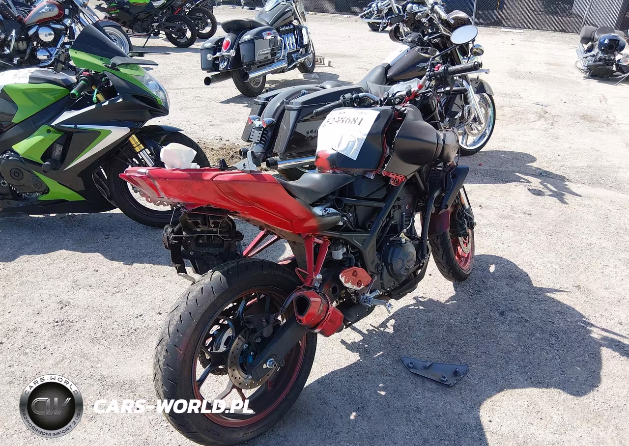 2025 Yamaha Mtn320 A VIN:MH3RH28E7SK001683 - 4