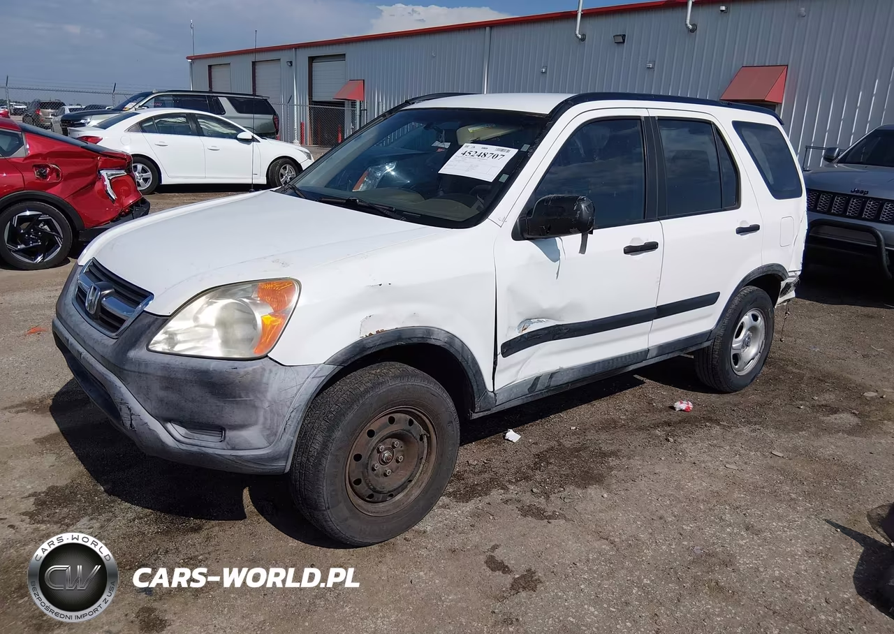 2002 Honda Cr-V Lx VIN:JHLRD68422C000205 - 2