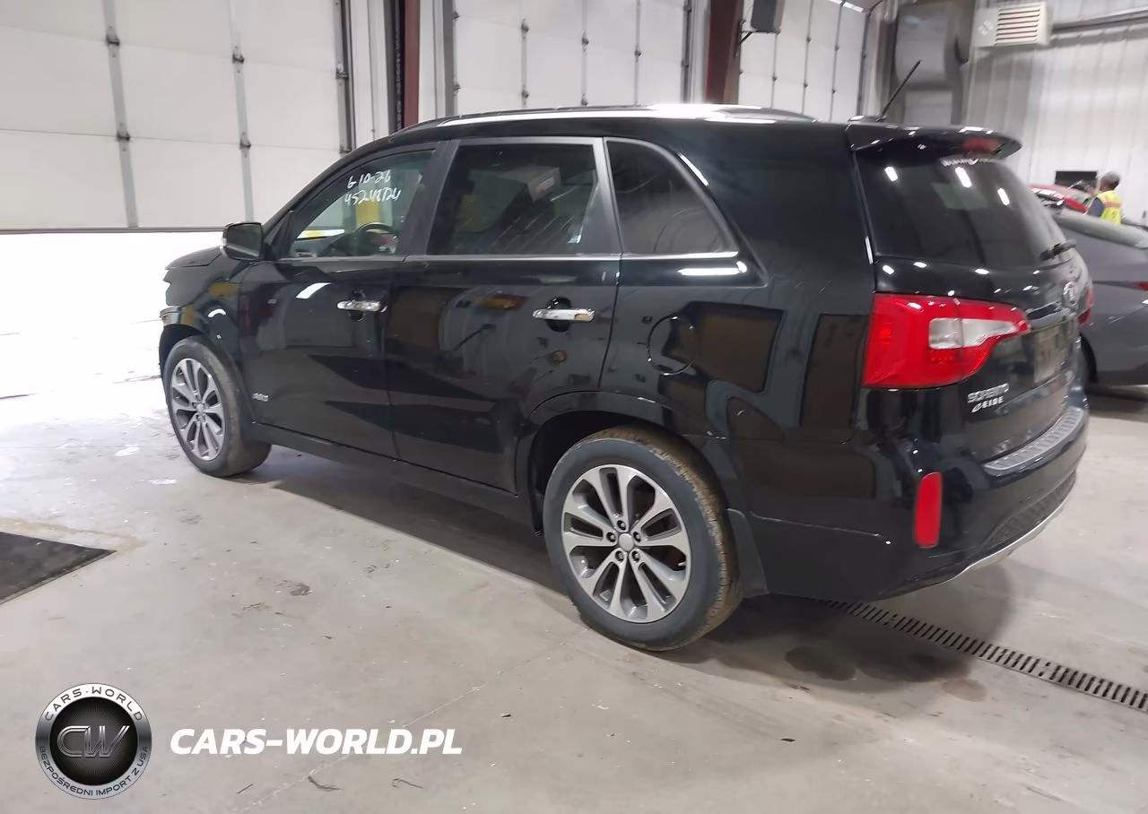 2014 Kia Sorento Sx V6 VIN:5XYKWDA79EG511735 - 3