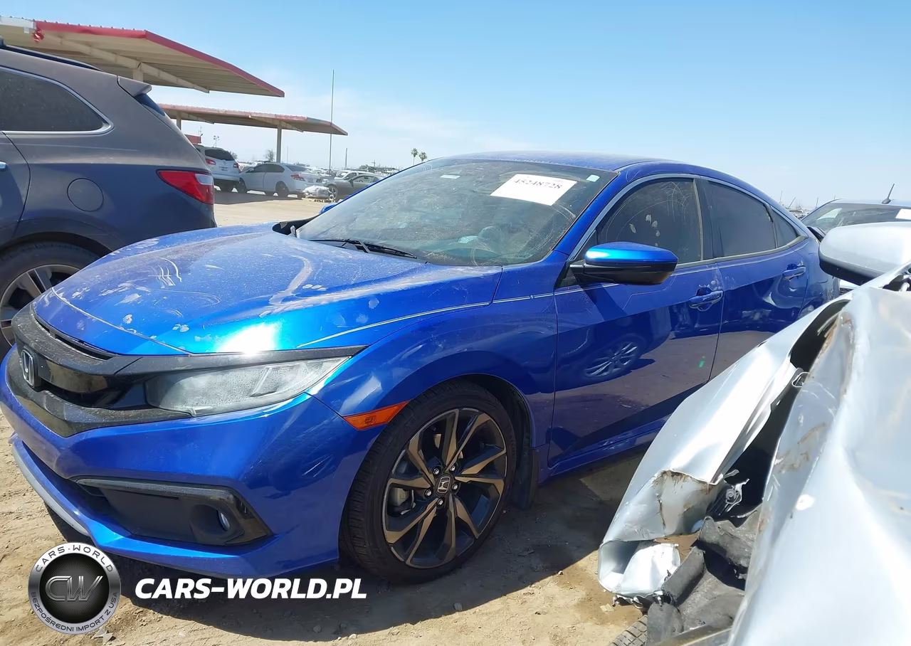 2020 Honda Civic Sport VIN:19XFC2F83LE008017 - 15