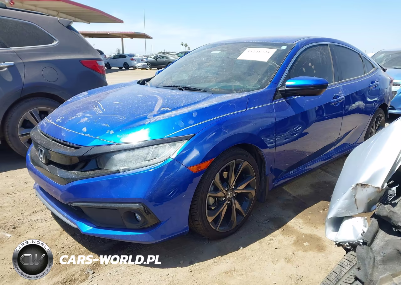 2020 Honda Civic Sport VIN:19XFC2F83LE008017 - 2