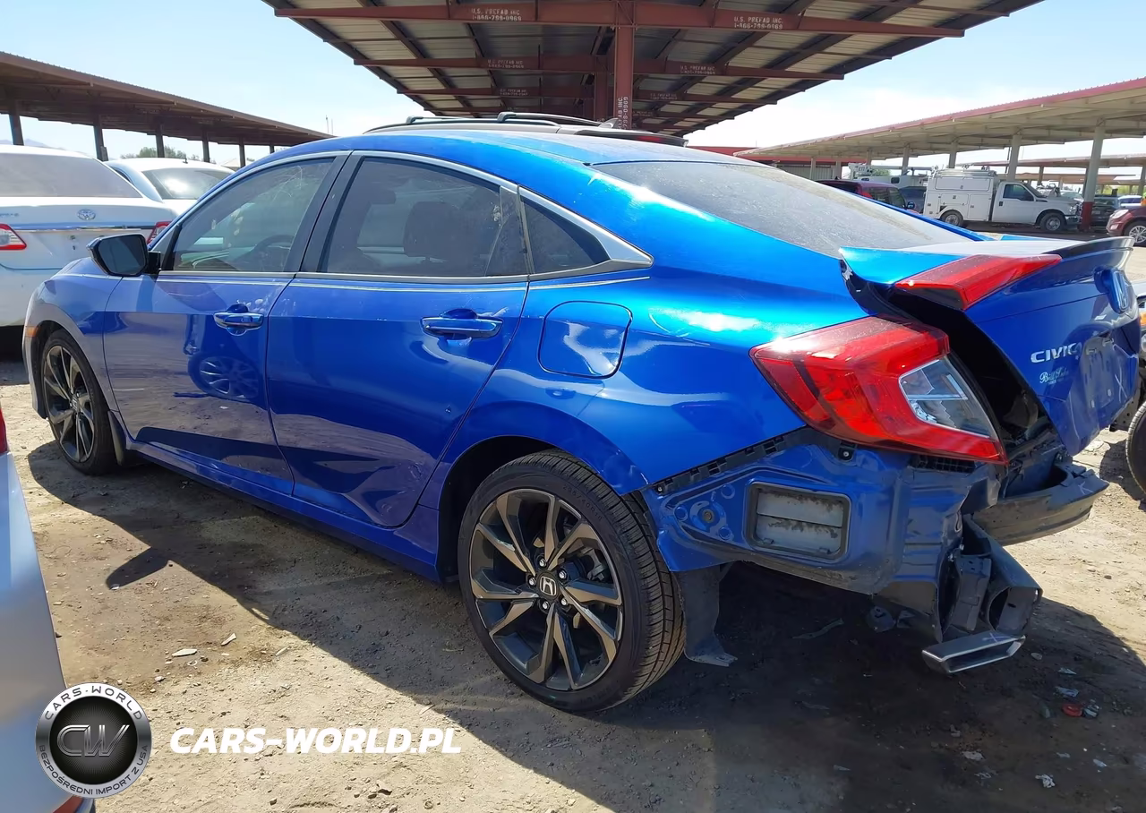 2020 Honda Civic Sport VIN:19XFC2F83LE008017 - 3