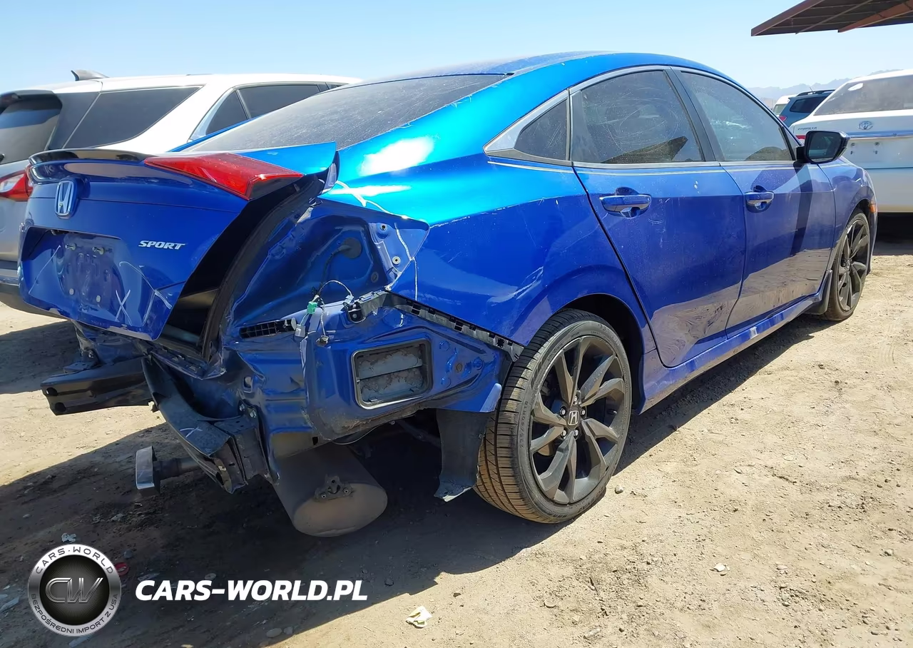 2020 Honda Civic Sport VIN:19XFC2F83LE008017 - 4