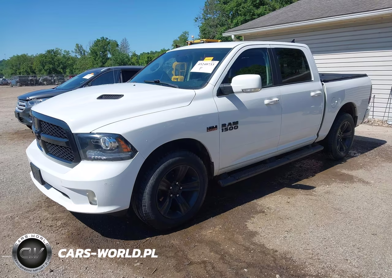 2017 Ram 1500 Night 4X4 5'7 Box VIN:1C6RR7MT2HS711815 - 2