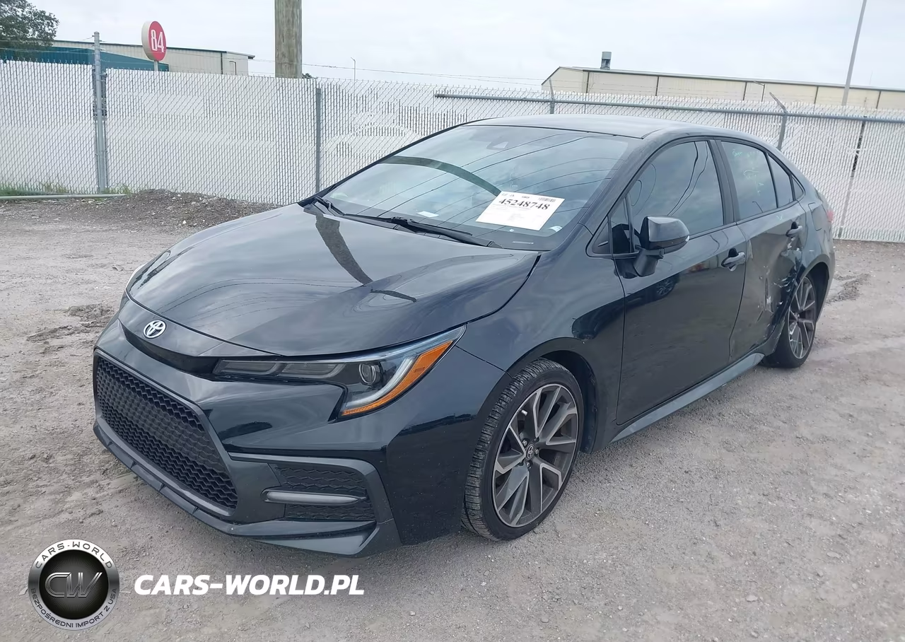 2021 Toyota Corolla Se VIN:5YFS4MCE5MP085991 - 2