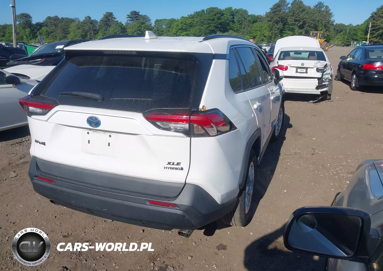 2020 Toyota Rav4 Hybrid Xle VIN:2T3RWRFV4LW093764 - 4