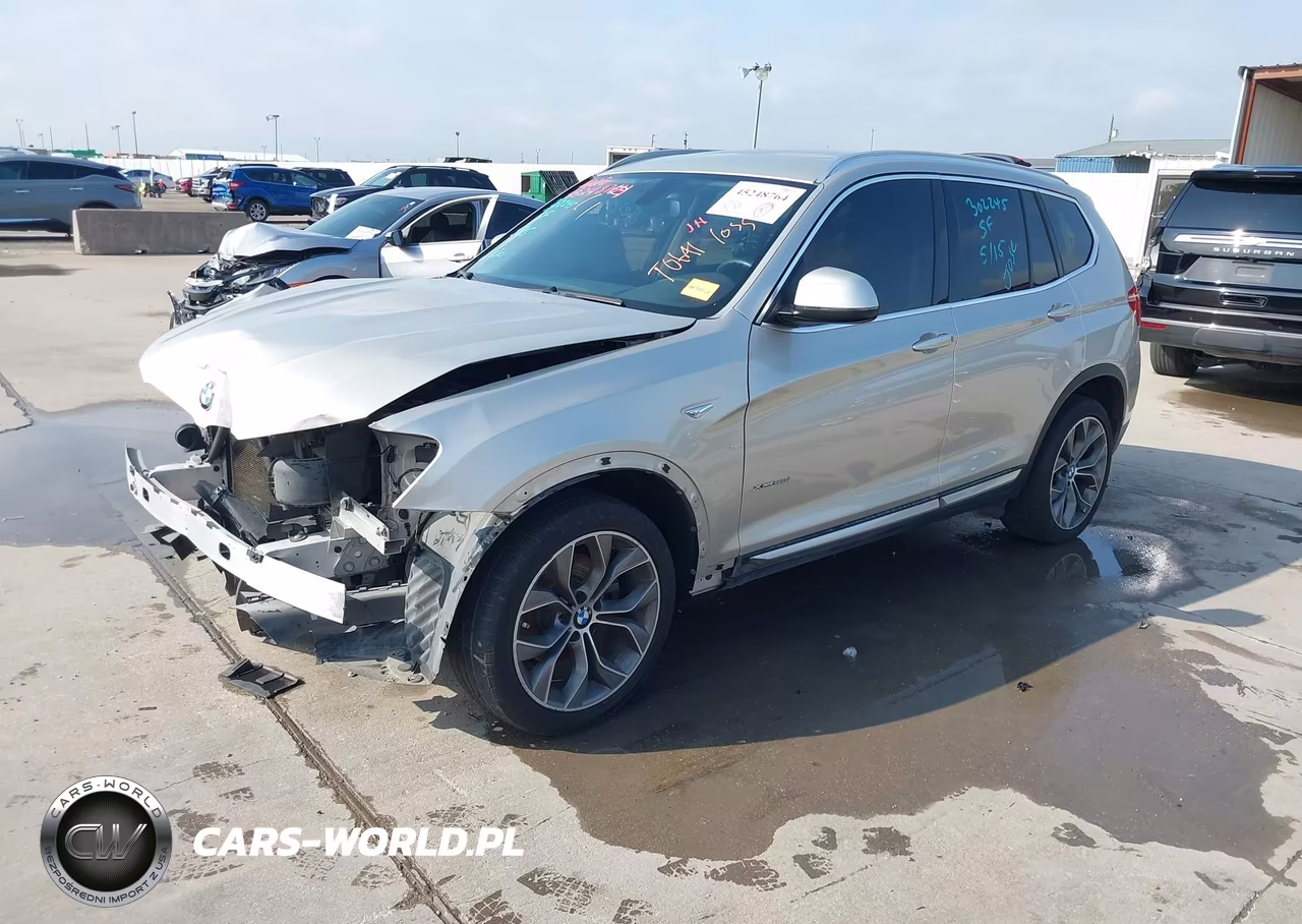 2016 BMW X3 xDrive28I VIN:5UXWX9C50G0D79269 - 2