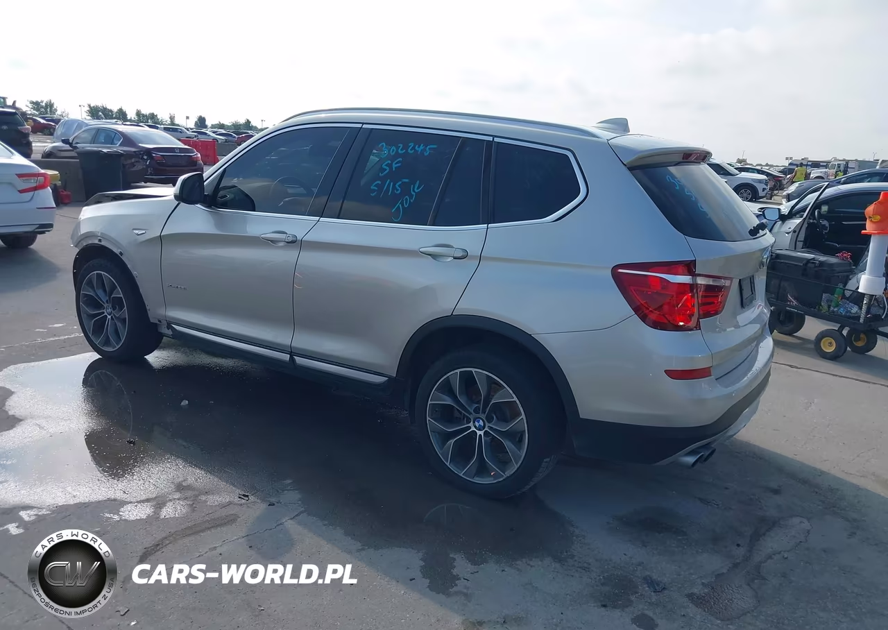2016 BMW X3 xDrive28I VIN:5UXWX9C50G0D79269 - 3