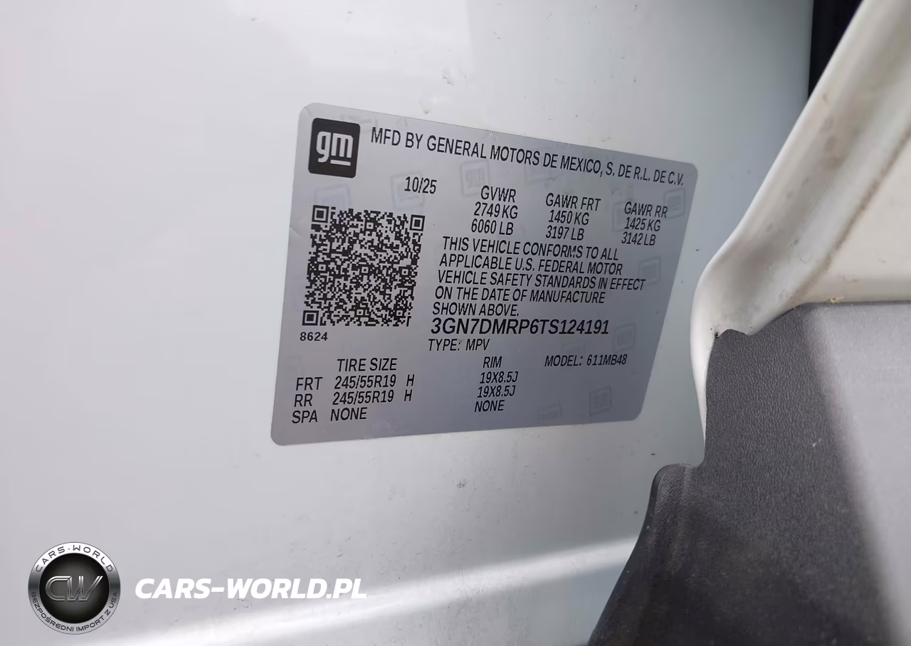 2026 Chevrolet Equinox Lt VIN:3GN7DMRP6TS124191 - 9