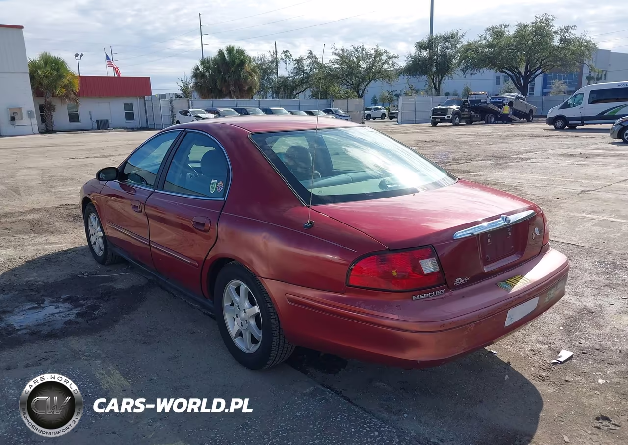 2002 Mercury Sable Gs VIN:1MEFM50U12A643449 - 3