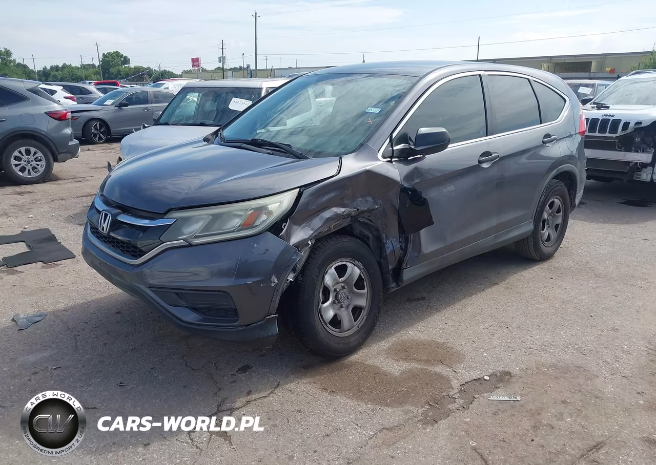 2015 Honda Cr-V Lx VIN:3CZRM3H34FG707435 - 2
