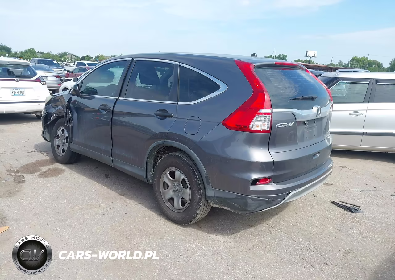 2015 Honda Cr-V Lx VIN:3CZRM3H34FG707435 - 3