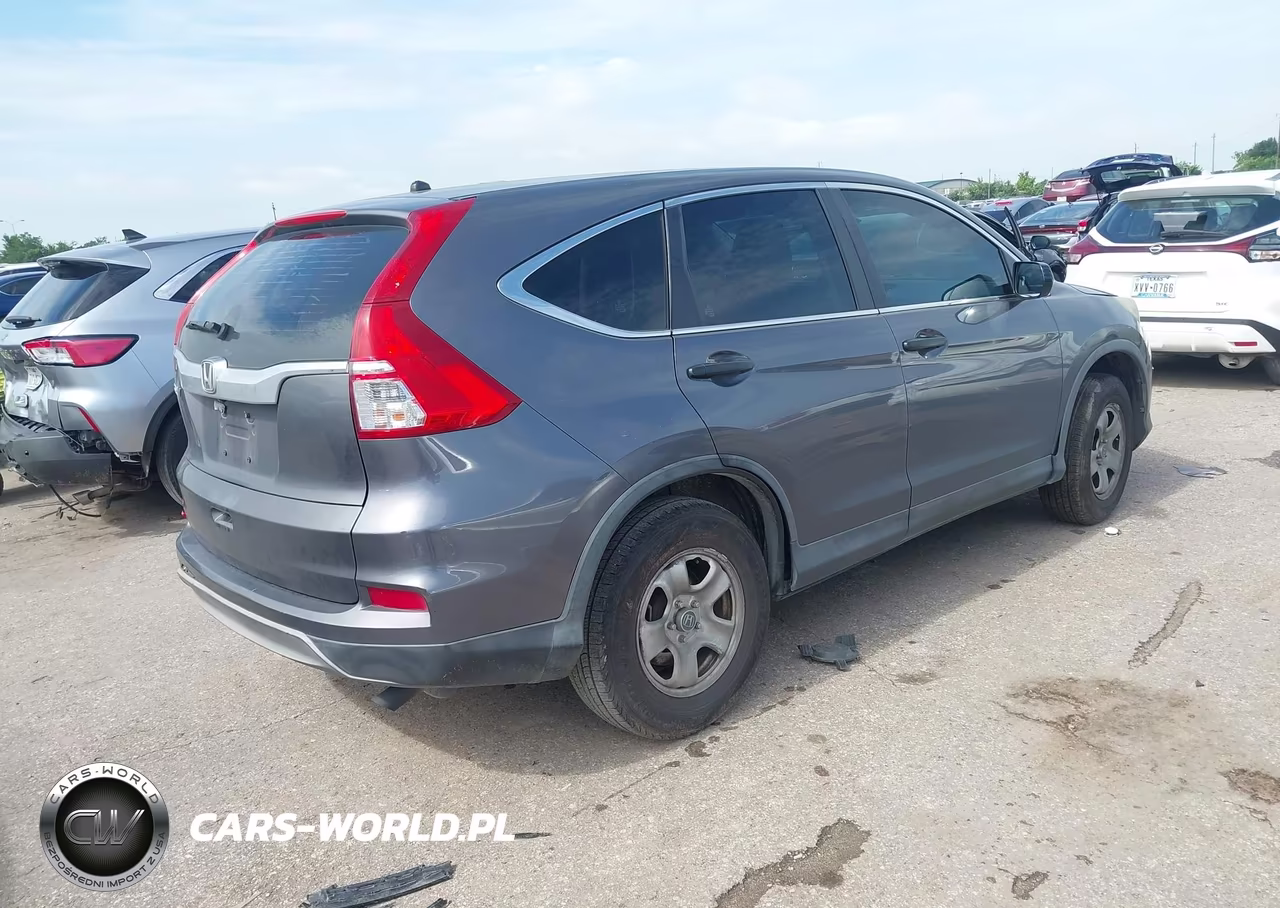 2015 Honda Cr-V Lx VIN:3CZRM3H34FG707435 - 4