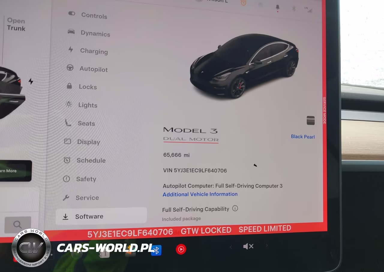 2020 Tesla Model 3 Performance Dual Motor All-Wheel Drive VIN:5YJ3E1EC9LF640706 - 7