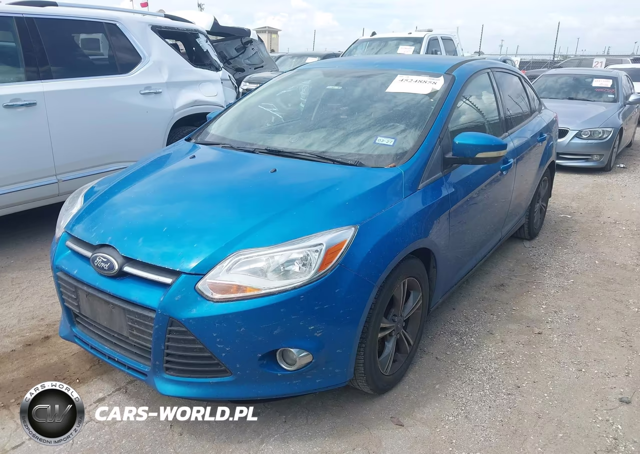 2014 Ford Focus Se VIN:1FADP3F28EL299613 - 2