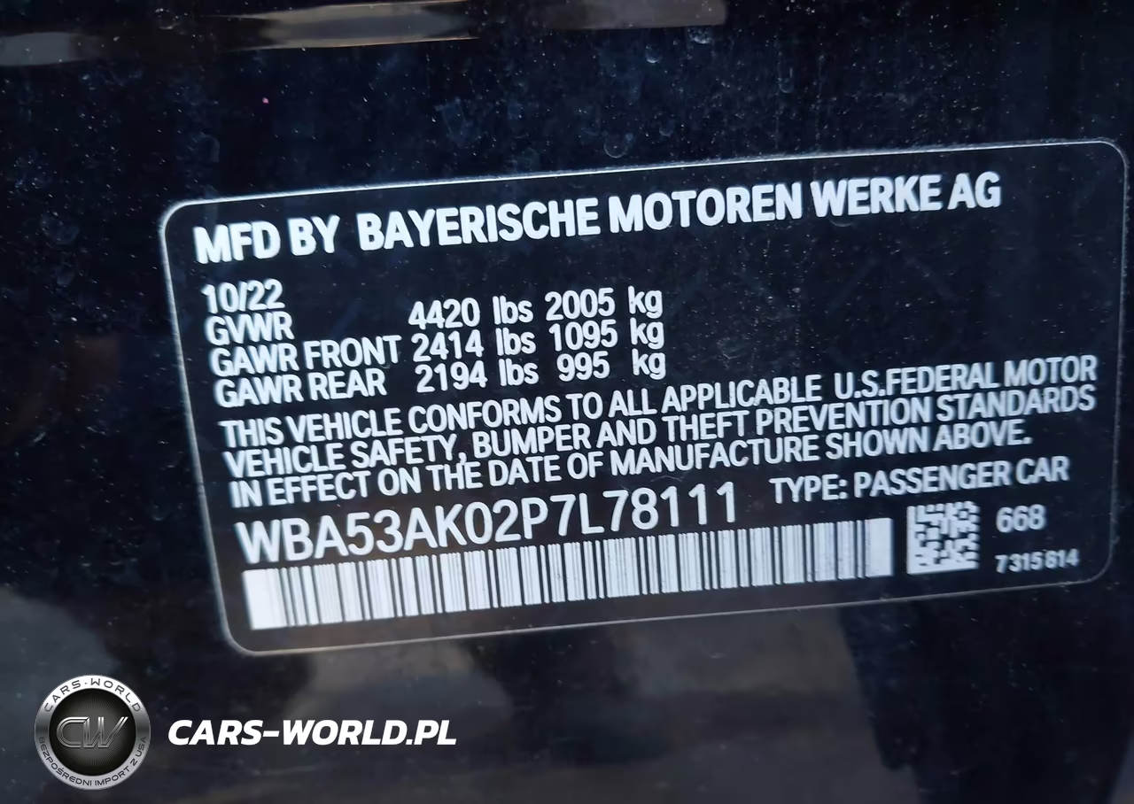 2023 BMW 228 Gran Coupe I Sdrive VIN:WBA53AK02P7L78111 - 9
