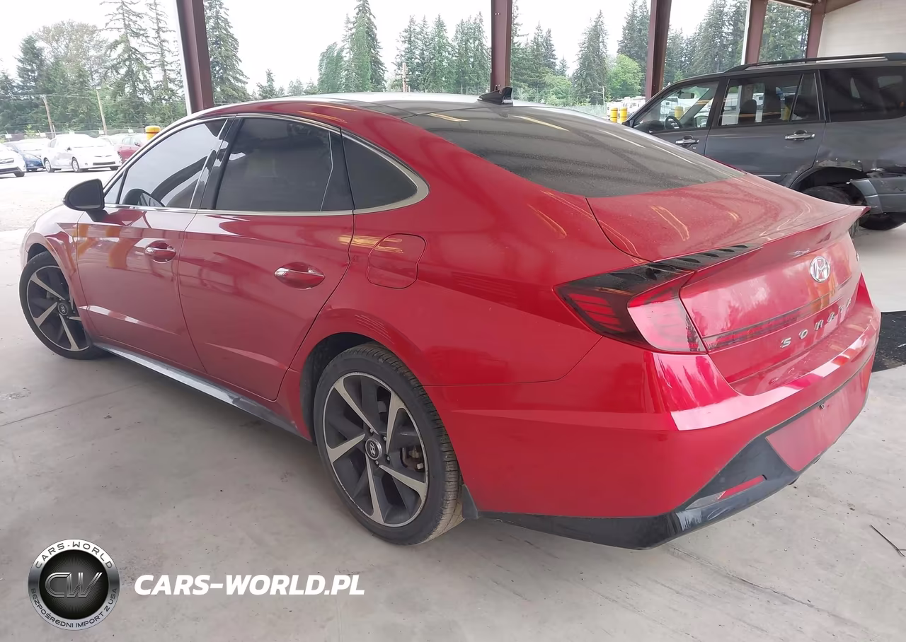 2021 Hyundai Sonata Sel Plus VIN:5NPEJ4J27MH092078 - 3