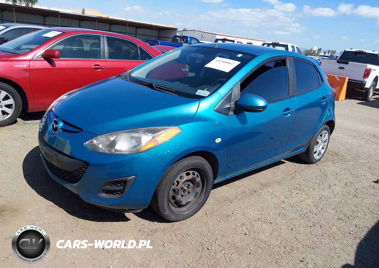 2012 Mazda Mazda2 Sport VIN:JM1DE1KZ0C0139599 - 2