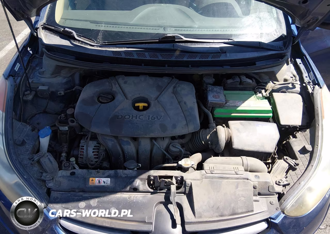 2013 Hyundai Elantra Limited VIN:KMHDH4AEXDU689888 - 10