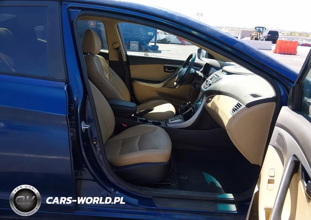 2013 Hyundai Elantra Limited VIN:KMHDH4AEXDU689888 - 5