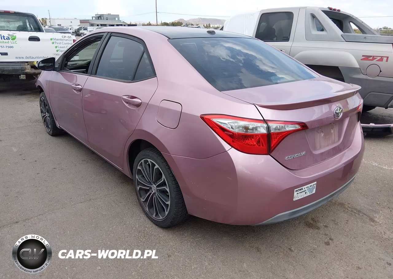 2016 Toyota Corolla S Plus VIN:5YFBURHE8GP523851 - 3