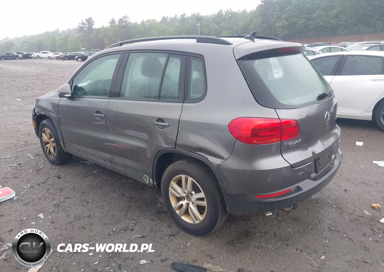 2015 Volkswagen Tiguan S VIN:WVGAV7AX0FW597288 - 3