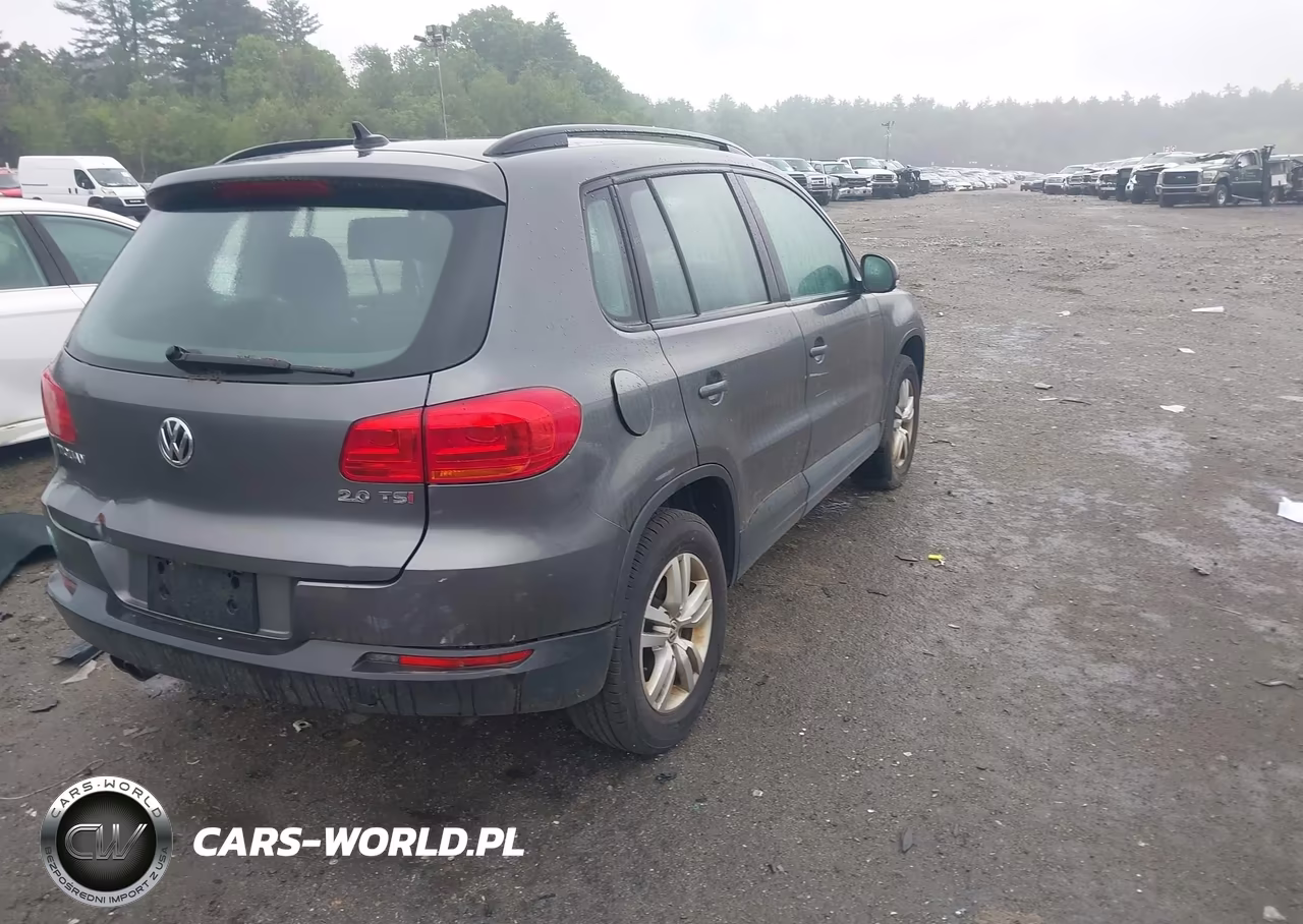 2015 Volkswagen Tiguan S VIN:WVGAV7AX0FW597288 - 4
