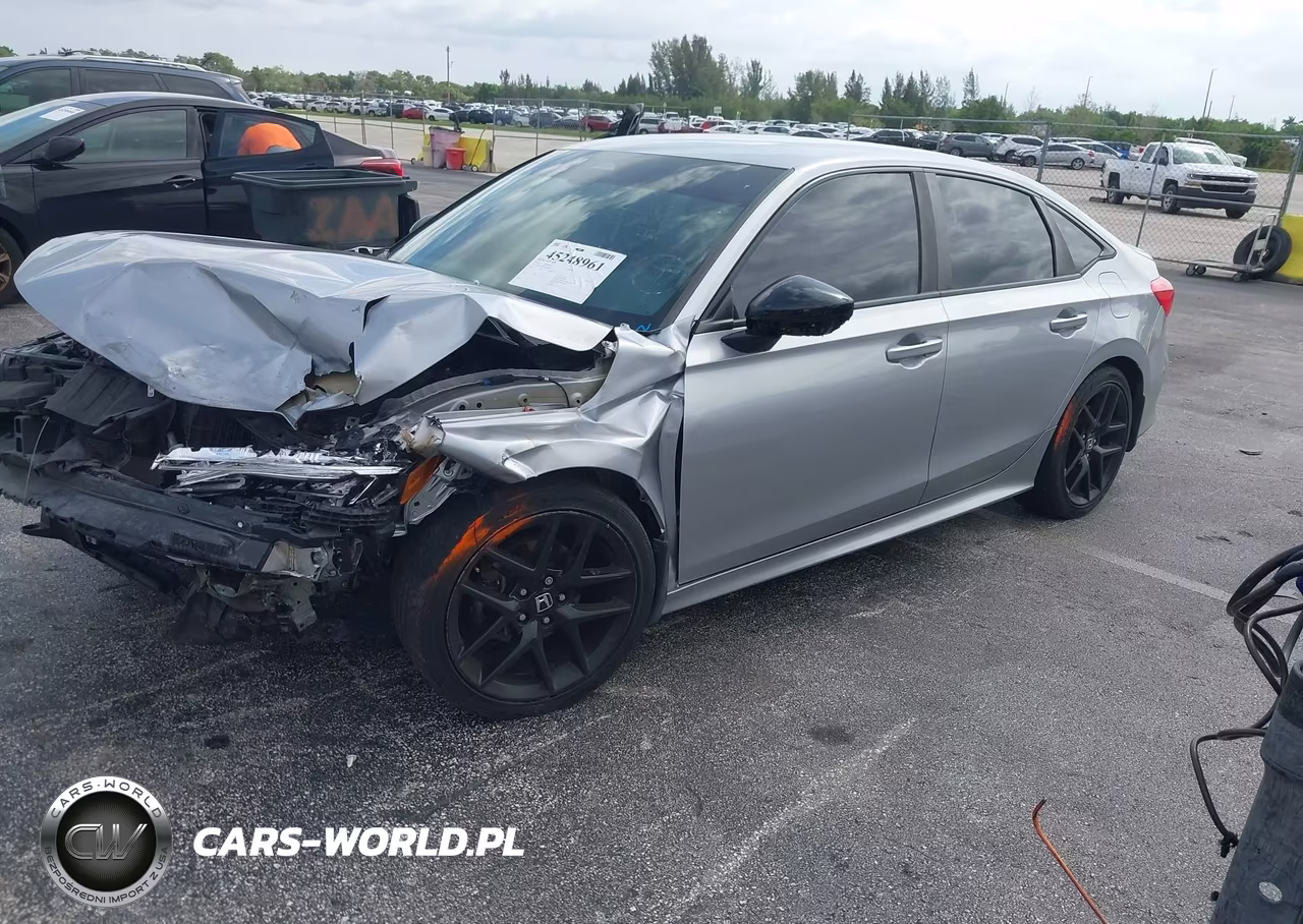 2022 Honda Civic Sport VIN:2HGFE2F57NH515480 - 2