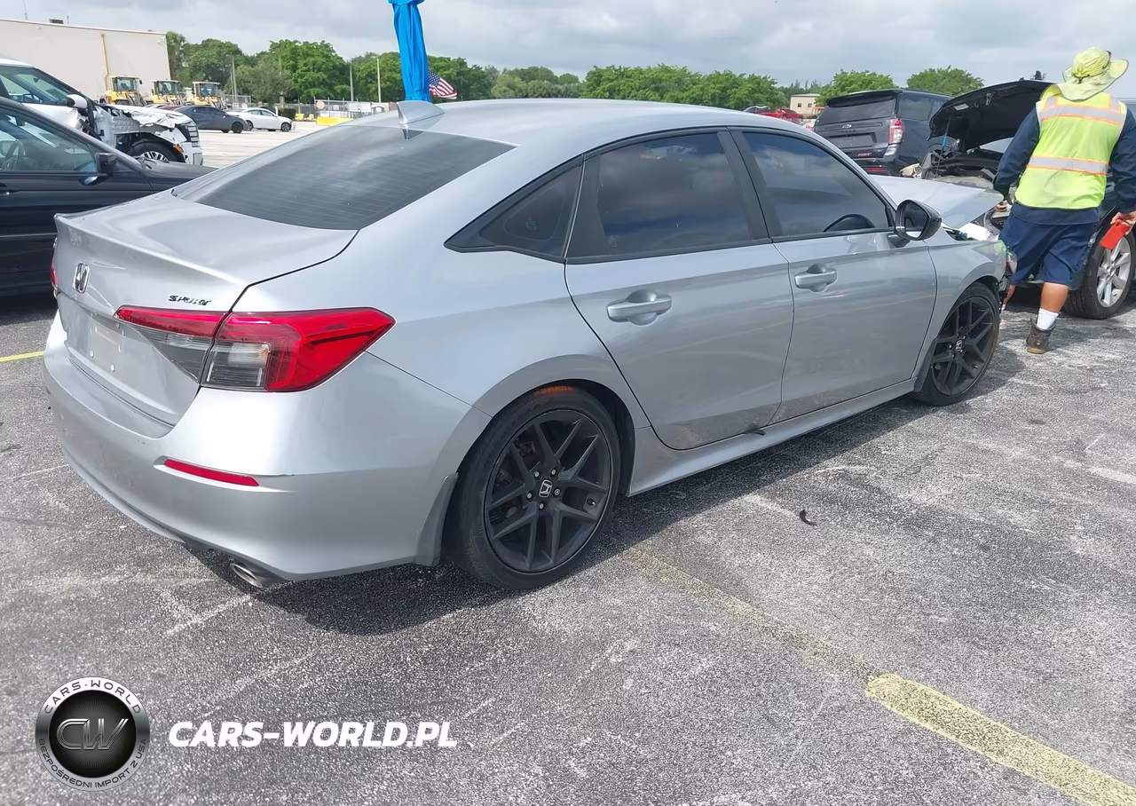 2022 Honda Civic Sport VIN:2HGFE2F57NH515480 - 4