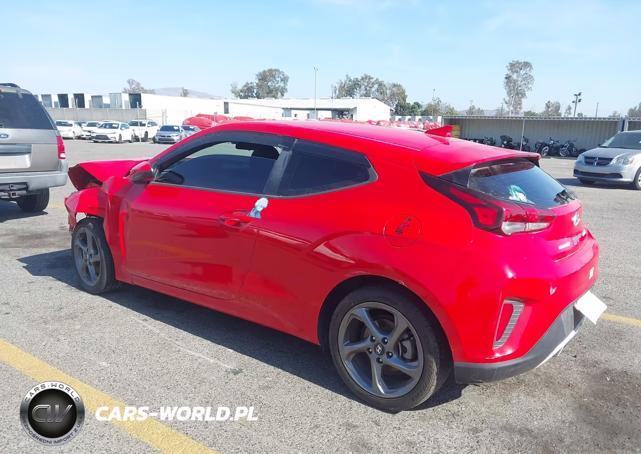 2020 Hyundai Veloster 2.0 VIN:KMHTG6AF8LU022142 - 3