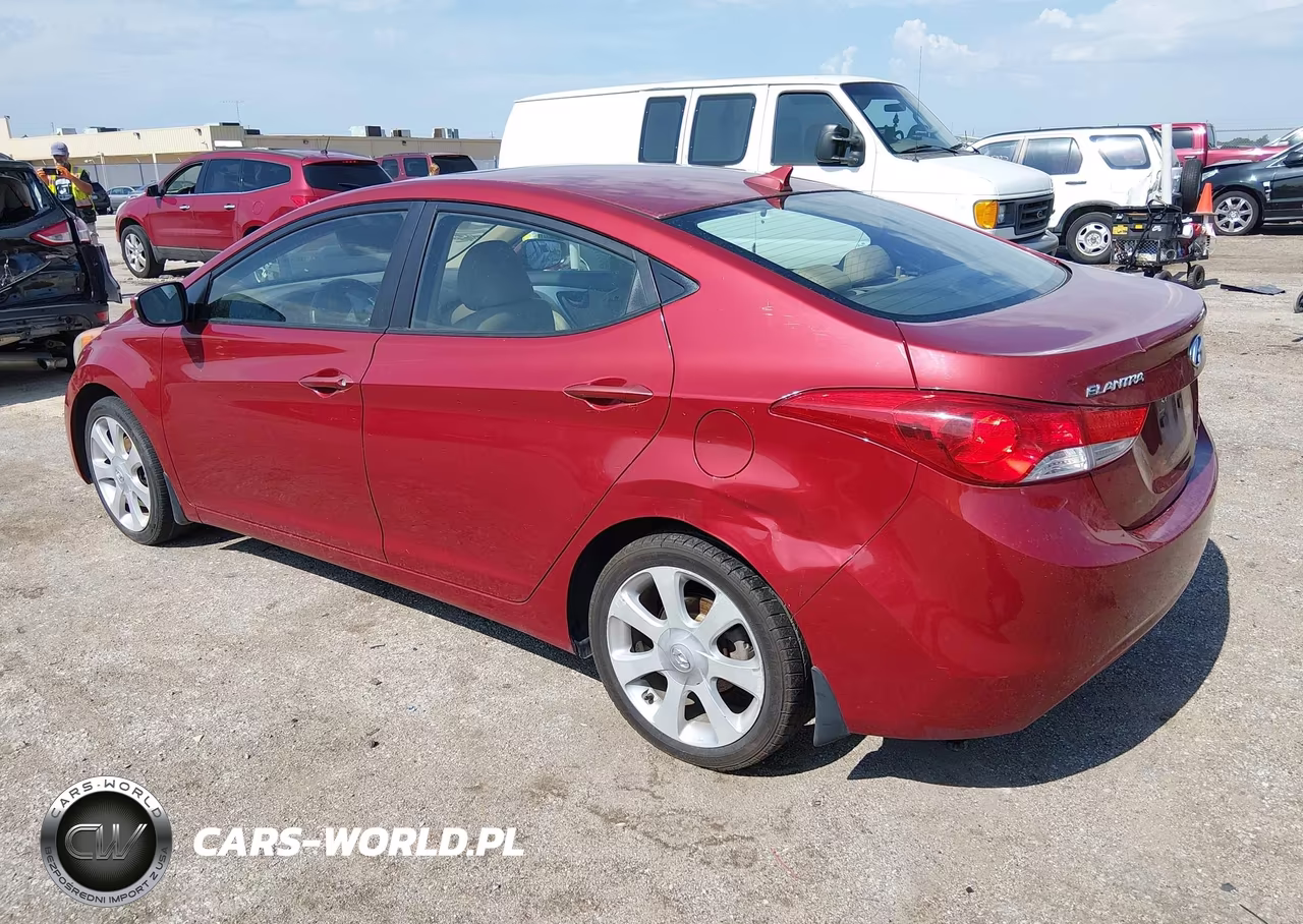 2012 Hyundai Elantra Limited (Ulsan Plant) VIN:KMHDH4AE0CU456178 - 3