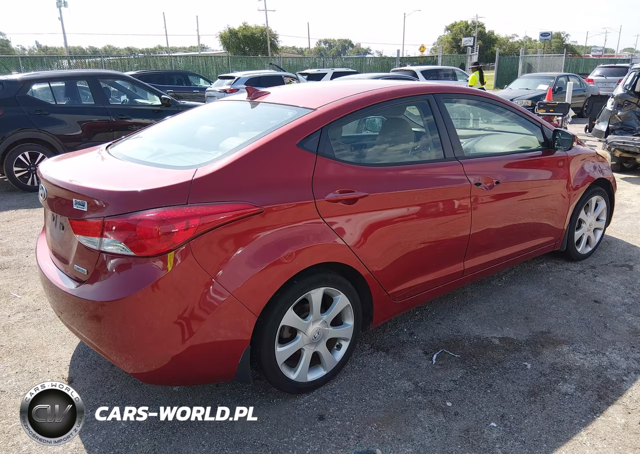 2012 Hyundai Elantra Limited (Ulsan Plant) VIN:KMHDH4AE0CU456178 - 4